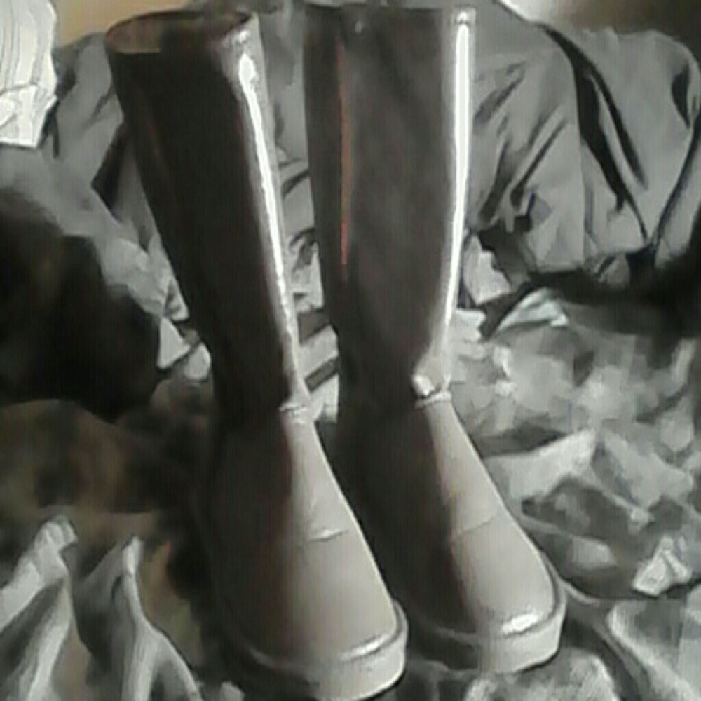 Justice Silver boots